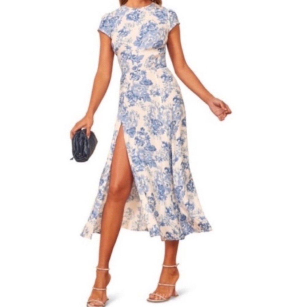 Reformation Gavin Dress in Olympia rare size 10